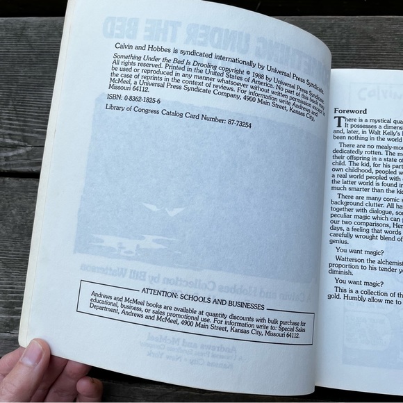 Calvin & Hobbes 3 Book Vintage Collection By Bill Watterson - Picture 15 of 16